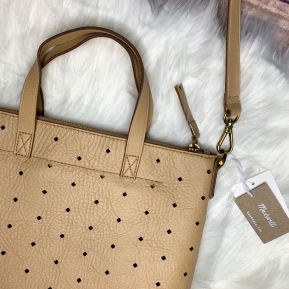 Madewell Perforated Leather Transport Mini Bag - Picture 5 of 8